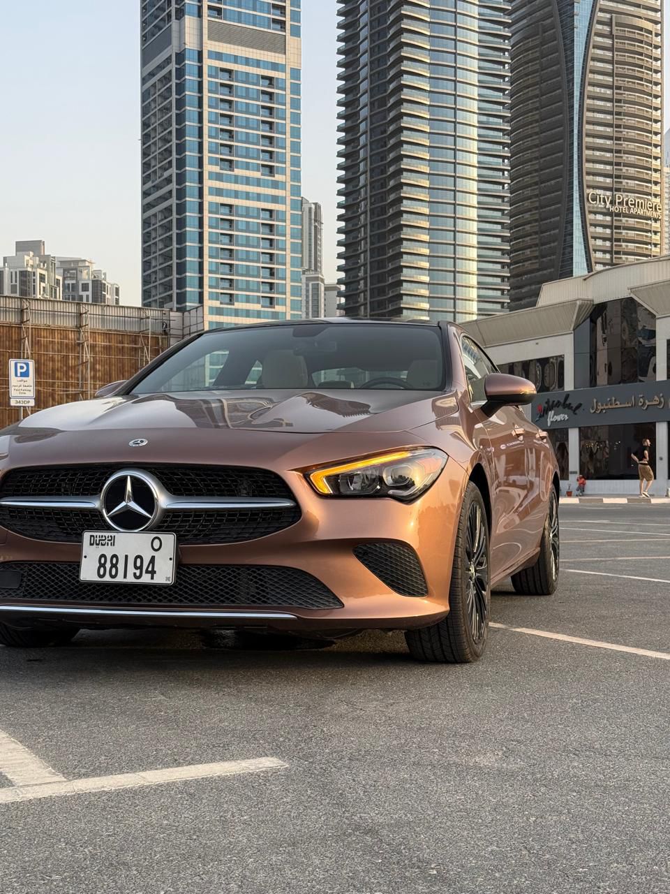Bronze Mercedes Benz CLA 250 AMG Kit 2023